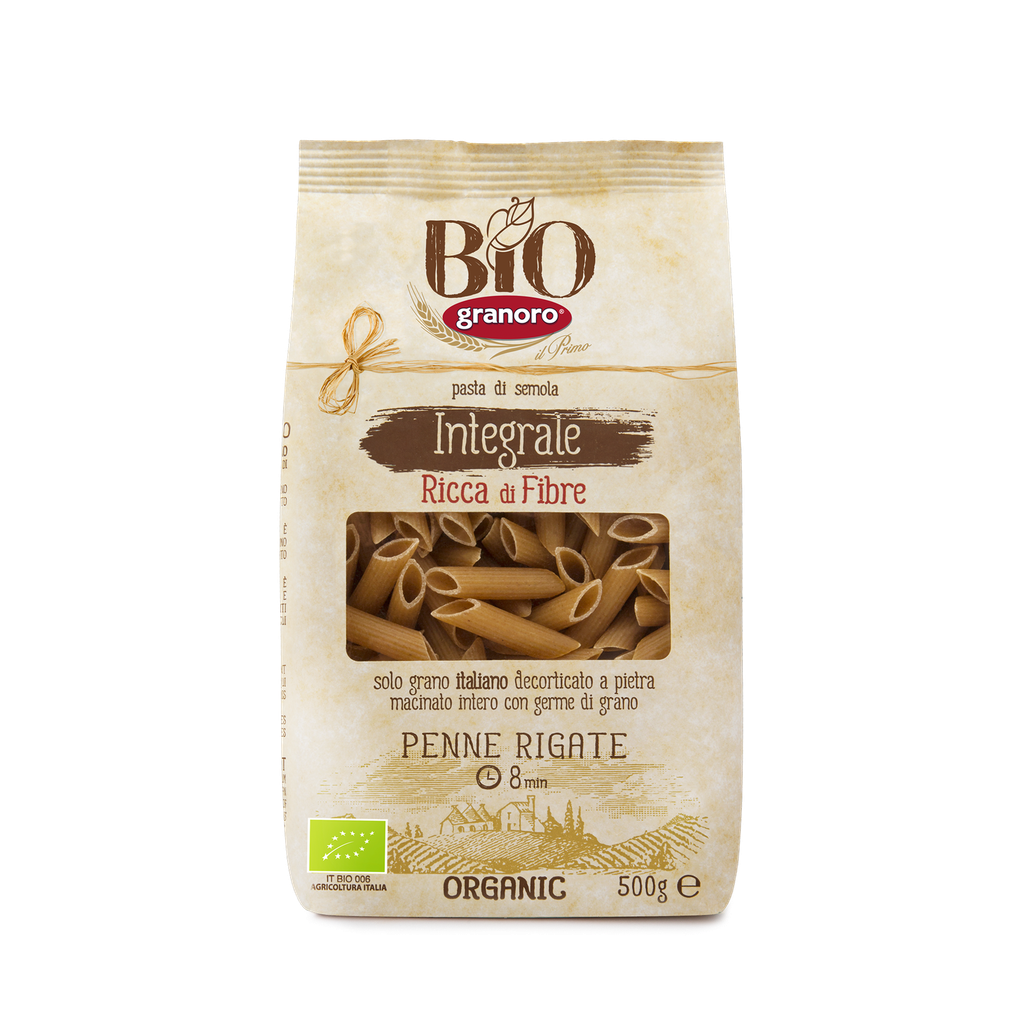 Penne Rigate Bio Integrale 500g Granoro